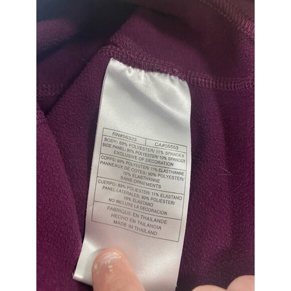 Nike Pullover Dri Fit Hood Long Sleeve Purple Run Ahtleisure Athletic Size Small - Picture 11 of 14